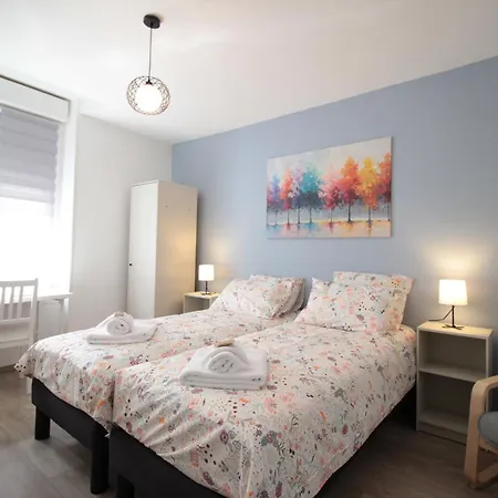 Appartement Les Loges De Véro - Rez-de-chaussée - Parking Privé - Garage Vélo Et Moto - Neuf - Classé 3 étoiles - 5 Couchages - 2 - 1 Canapé Convertible - Wifi - Climatisation - A 5 Mn Du Centre De Verdun - Géré Par Presta-zen'services *